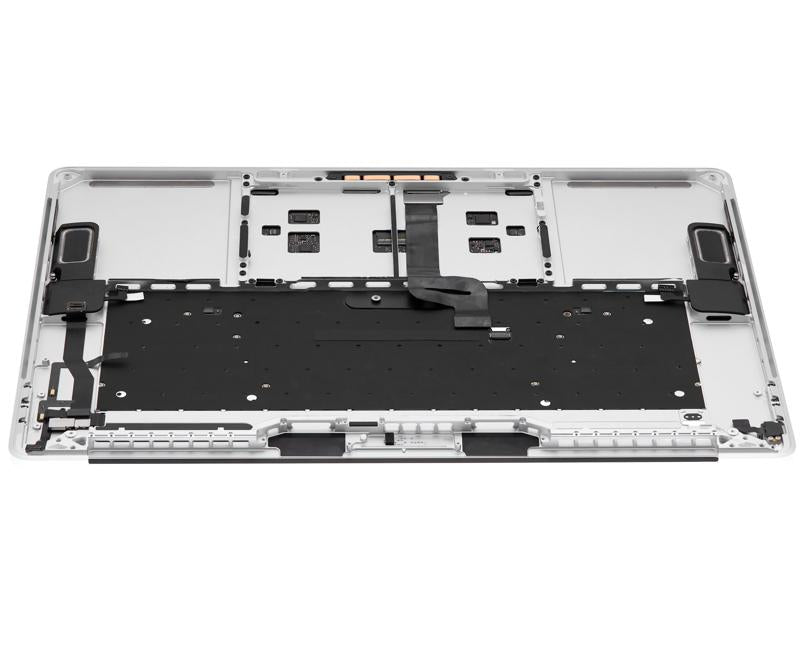 Cubierta superior con bateria y teclado para MacBook Pro 15" con Touch Bar (A1707 / Finales 2016 / Mediados 2017) (Ingles UK) (Plata)