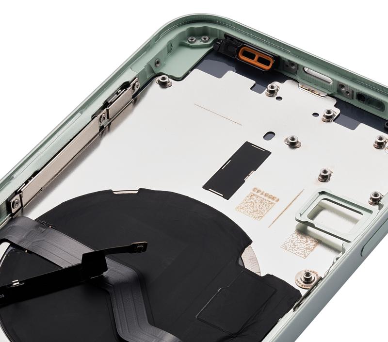 Tapa trasera para iPhone 12 (version US) sin logo (Verde)