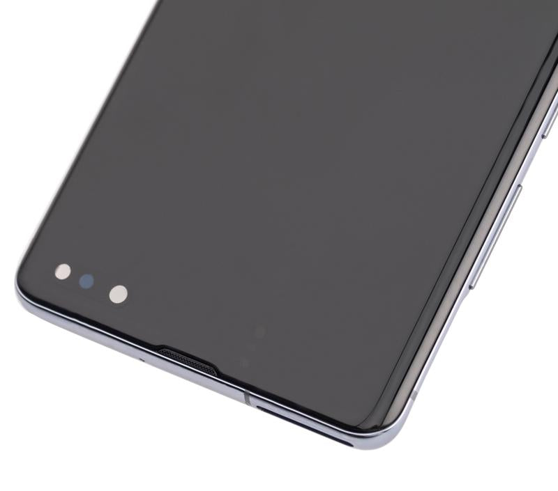 Pantalla OLED para Samsung Galaxy S10 5G con marco (Original) (Negro Majestuoso)
