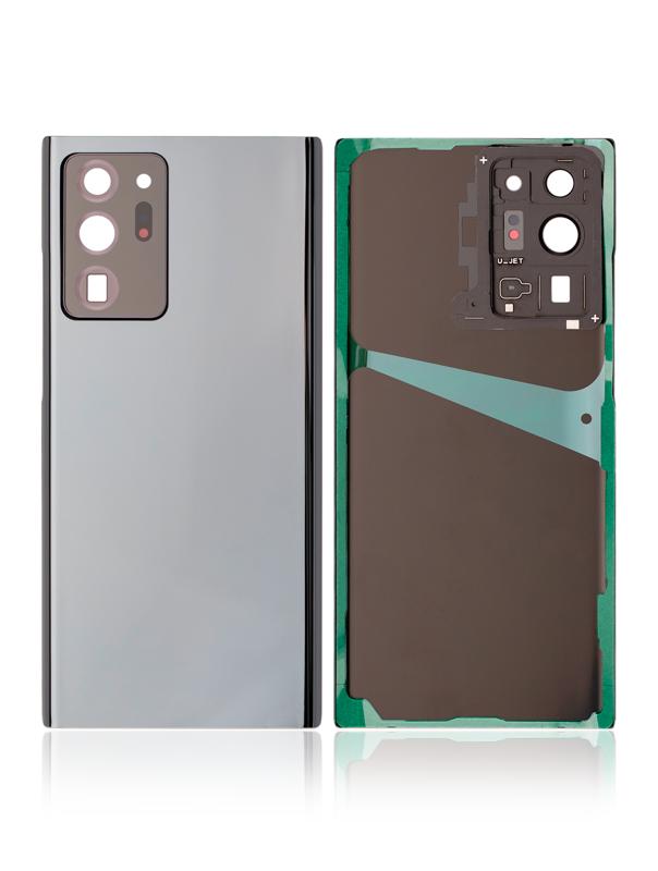 Tapa trasera con lente de camara para Samsung Galaxy Note 20 Ultra (Negro mistico)