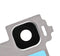 Lente de camara trasera con aro para Samsung Galaxy S8 (Plata)