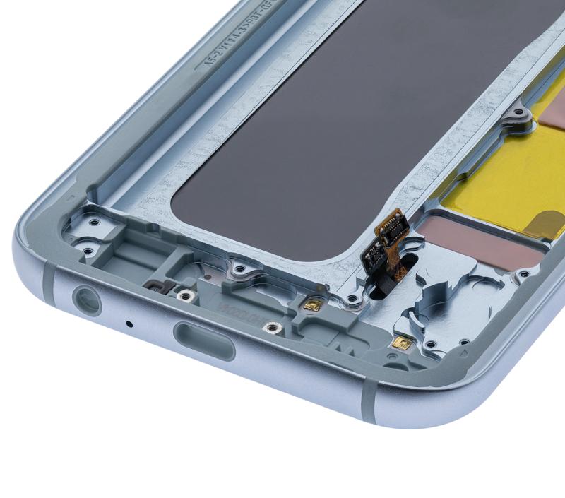Pantalla OLED con marco para Samsung A5 (A520 / 2017) (Azul Neblina)