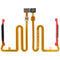 Lector de huellas con cable flex para Samsung Galaxy A14 5G (Negro)