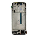 Pantalla con Marco para Vivo V21 OLED Negra HQ