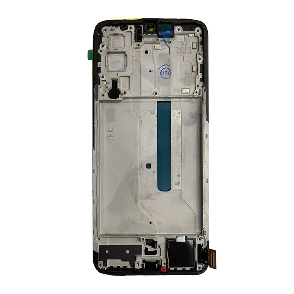 Pantalla con Marco para Vivo V21 OLED Negra HQ