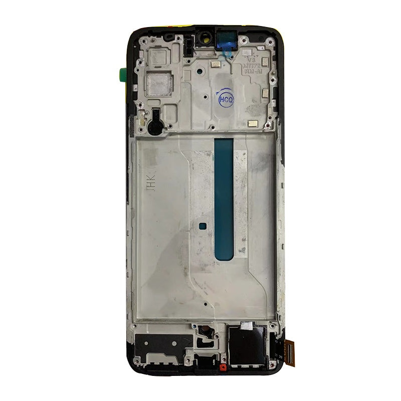 Pantalla con Marco para Vivo V21 OLED Negra HQ