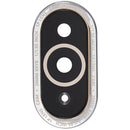 Lente de camara trasera con soporte para Huawei Nova 10 Pro (Plata)