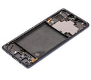 Pantalla OLED con marco para Samsung Galaxy A71 5G (Prism Cube Black)
