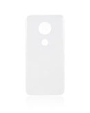Tapa trasera original para Motorola Moto G7 (XT1962 / 2019) Blanca