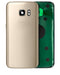 Tapa trasera con lente de camara para Samsung Galaxy S7 (Oro Platino)