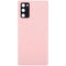 Tapa trasera con lente de camara para Samsung Galaxy Note 20 5G (Rosa)