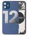 Tapa trasera con componentes para iPhone 12 (Version US) Azul