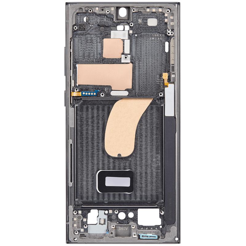 Marco intermedio para Samsung Galaxy S23 Ultra 5G (Version Internacional) (Verde)