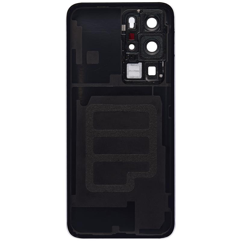 Tapa trasera con lente de camara para Huawei P40 Pro (Plata Mate)