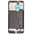 Pantalla LCD con marco para Samsung Galaxy A10 (A105 / 2019) Version Internacional Dual Sim (Original) (Negro)
