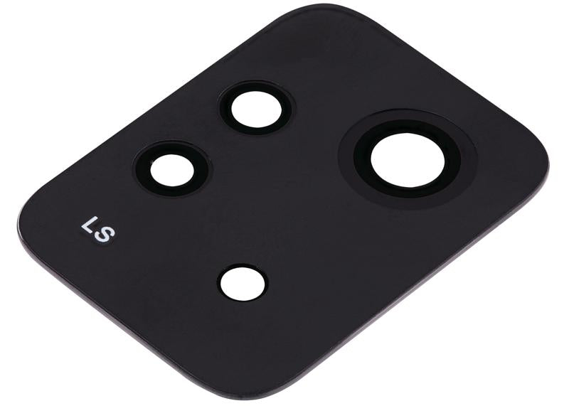 Lente de camara trasera con adhesivo para Motorola Moto G Power 5G (XT2311-3 / 2023) (Negro)