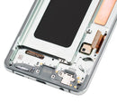 Pantalla OLED para Samsung Galaxy S10 Plus con marco (Original) (Verde Prisma)