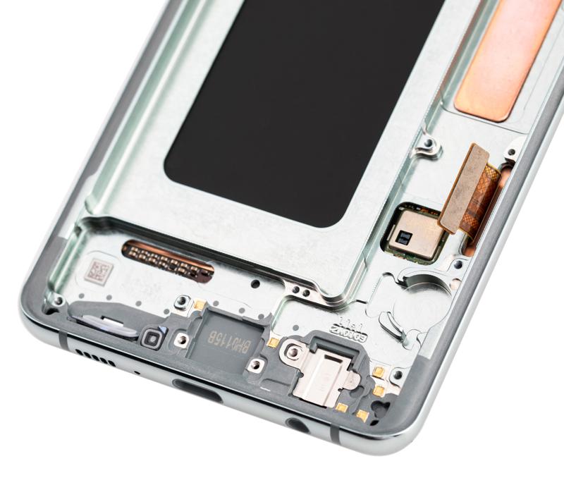 Pantalla OLED para Samsung Galaxy S10 Plus con marco (Original) (Verde Prisma)