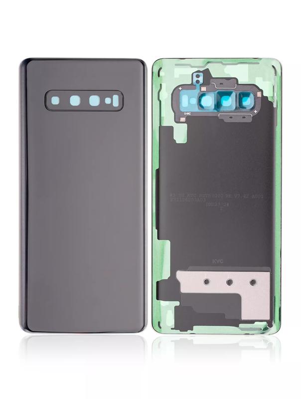 Tapa trasera con lente de camara para Samsung Galaxy S10 Plus (Original) (Prism Black)