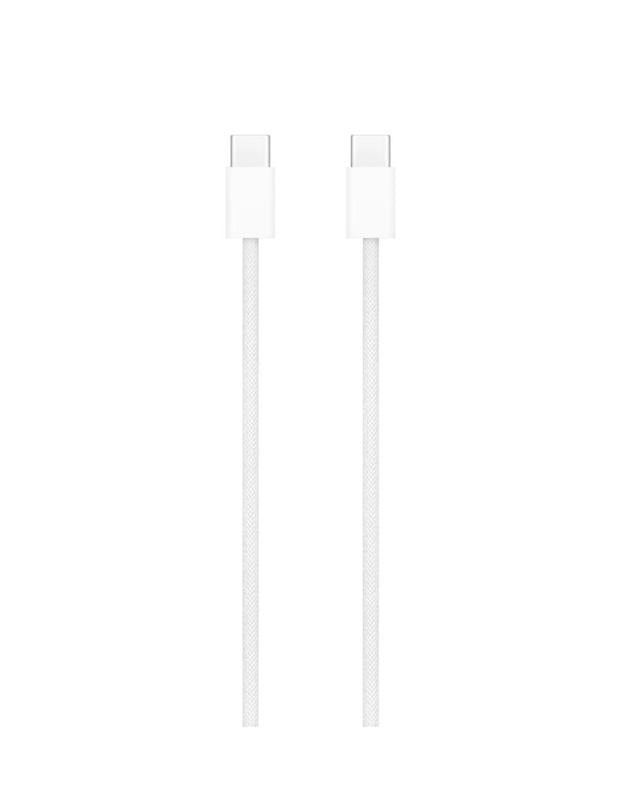 Cable USB-C a USB-C trenzado de 3 pies para iPhone / iPad / iPod