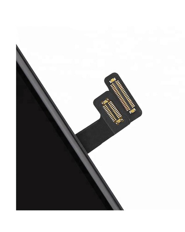 Pantalla LCD para iPhone 8 / SE (2020 / 2022) con placa de acero (Negro)