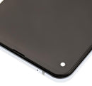 Pantalla LCD con marco para LG Q70 (Reacondicionado) (Azul Espejo)