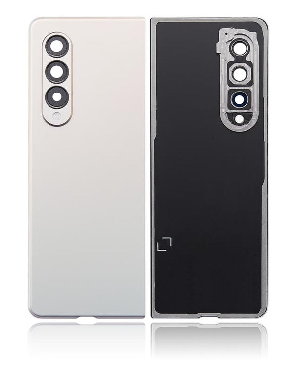 Tapa trasera con lente de camara para Samsung Galaxy Z Fold 3 5G (F926) (Plata Fantasma)