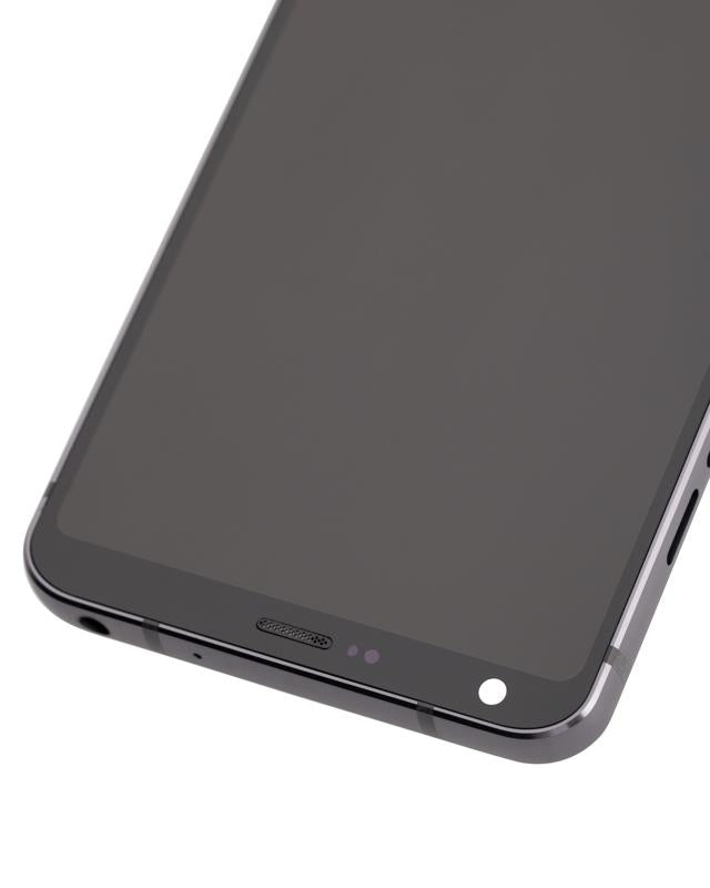 Pantalla LCD con marco para LG G6 (Reacondicionado) (Astro Black)