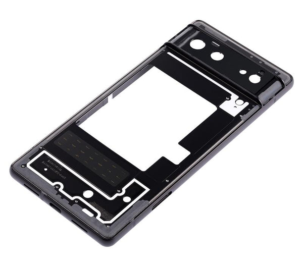 Marco medio para Google Pixel 6 (Negro)