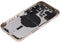 Tapa trasera para iPhone 14 Pro Max (Version EE.UU.) sin logo (Oro)