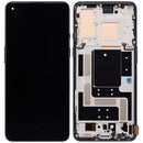 Pantalla OLED para OnePlus 9 con marco (Version Norteamericana) Negro Astral