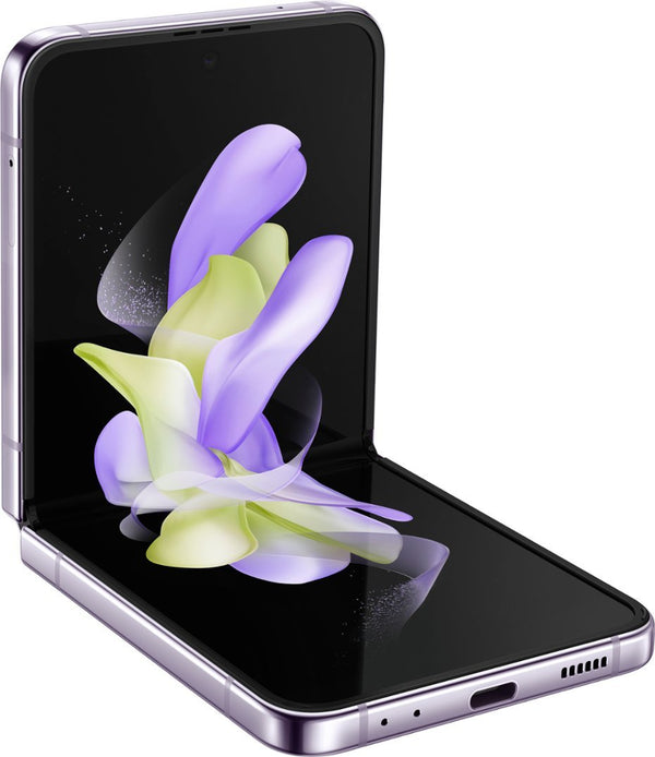 Pantalla Original para Samsung Galaxy Z Flip 4 5G - Compatible con todas las versiones - Con Marco Color Morado - Service Pack Samsung