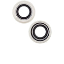 Lente de camara trasera con soporte y bisel para iPhone 14 / 14 Plus (Juego de 2 piezas)