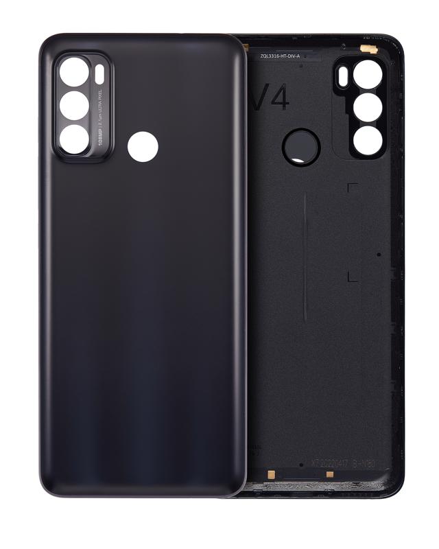 Tapa trasera para Motorola Moto G40 Fusion (XT2147-1 / 2021) (Negro)