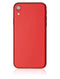 Tapa trasera con componentes pequeños pre-instalados para iPhone XR (Original usado: Grado C) (Rojo)