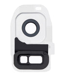 Lente de camara trasera para Samsung Galaxy S7 / S7 Edge (Blanco)