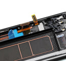 Pantalla OLED con marco para Samsung Galaxy Note 8 (Usada Original Grado A) (Negro Medianoche)