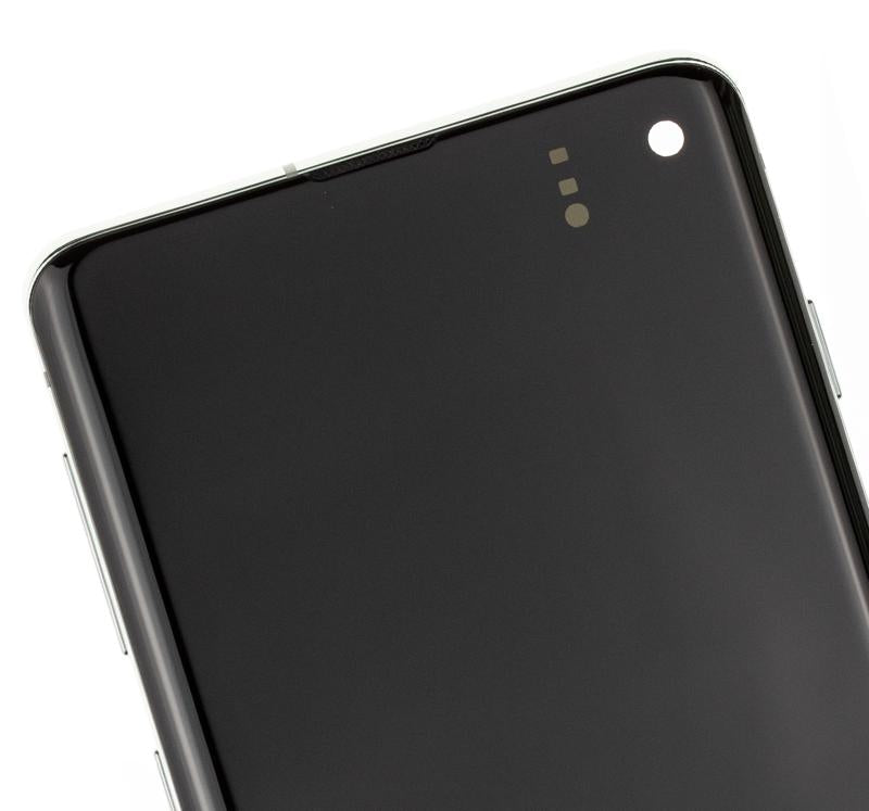 Pantalla OLED para Samsung Galaxy S10 con marco (Verde Prisma)
