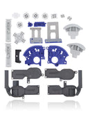 Ensamblaje completo de botones para Nintendo Switch Lite (Azul)