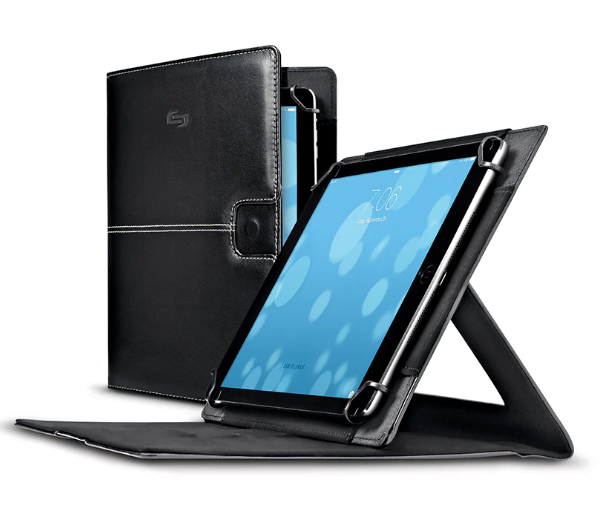 SOLO UNIVERSAL FIT TABLET FOLIO 9 A 10.5 PULGADAS NEGRO