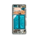 Pantalla OLED para Samsung Galaxy S10 5G con marco (Original) (Crown Silver)