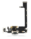 Puerto de carga con placa para iPhone 11 Pro Max (Verde medianoche)