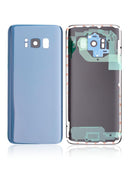 Tapa trasera con lente de camara para Samsung Galaxy S8 (Azul Coral)