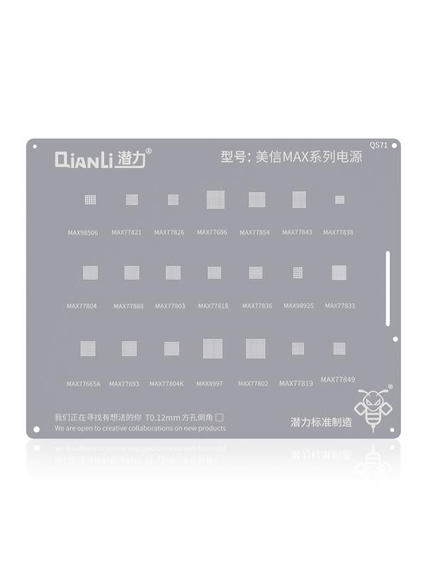 Stencil Bumblebee QS71 para serie MXIM MAX de Qianli