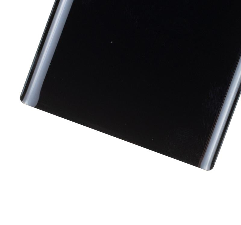 Tapa trasera con lente de camara para Samsung Galaxy Note 10 (original) (Negro Aura)