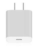 Adaptador de corriente para pared Apple (Tipo C) para iPhone, iWatch, iPad, AirPods (20W) (Original)