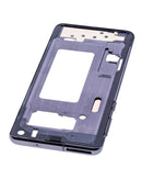 Carcasa intermedia para Samsung Galaxy S10 (con piezas pequeñas) (Negro Prisma)