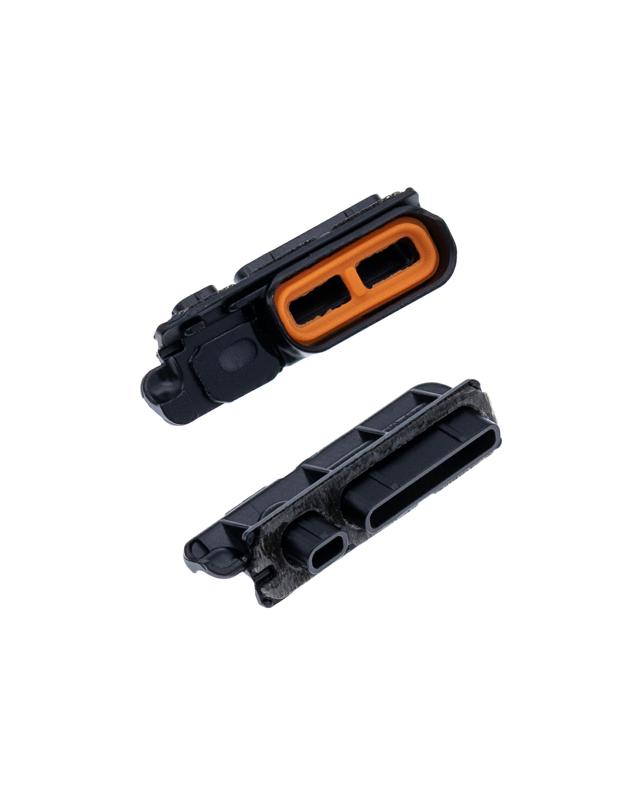 Malla para altavoz/microfono para iPhone 12 / 12 Pro (Negro) (Paquete de 10)