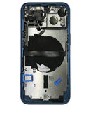 Tapa trasera para iPhone 13 con componentes pequeños pre-instalados (Versión Internacional) (Azul)