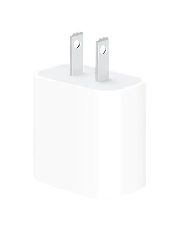 Adaptador de corriente para pared Apple (Tipo C) para iPhone, iWatch, iPad, AirPods (20W) (Original)